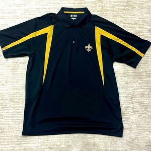 New Orleans Saints team apparel on field shirt